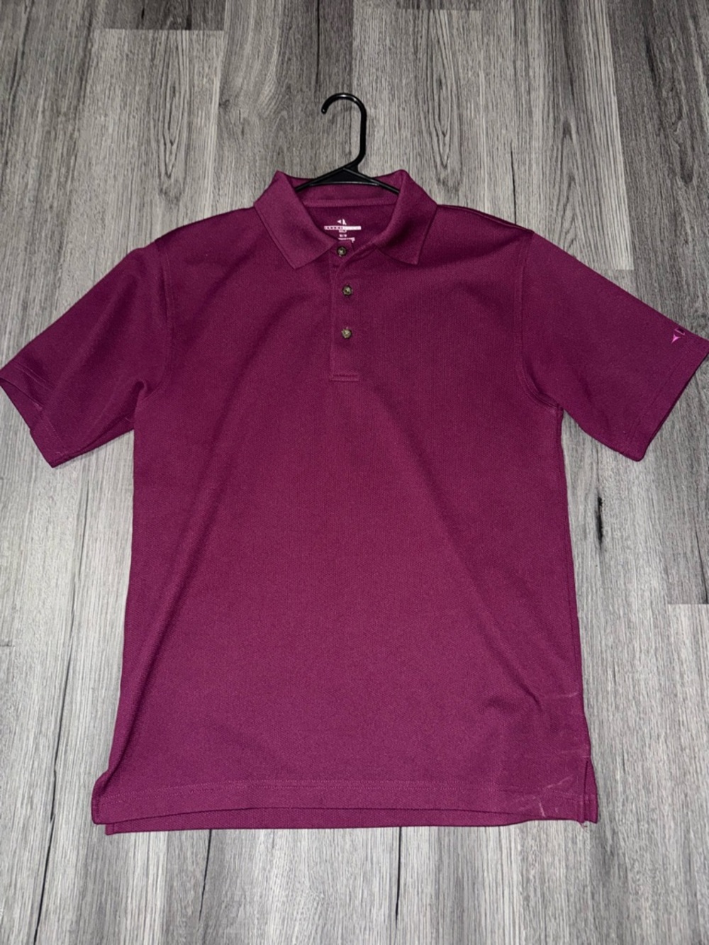 Grand Slam Men's Polo in Plum